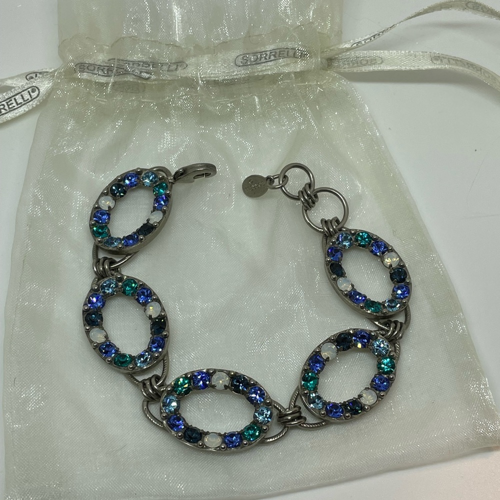 Vintage Sorrelli Crystal Bracelet, EUC